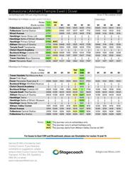 New Bus Timetable 91/91A