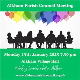 Alkham Parish Council Meeting 13th January 2025